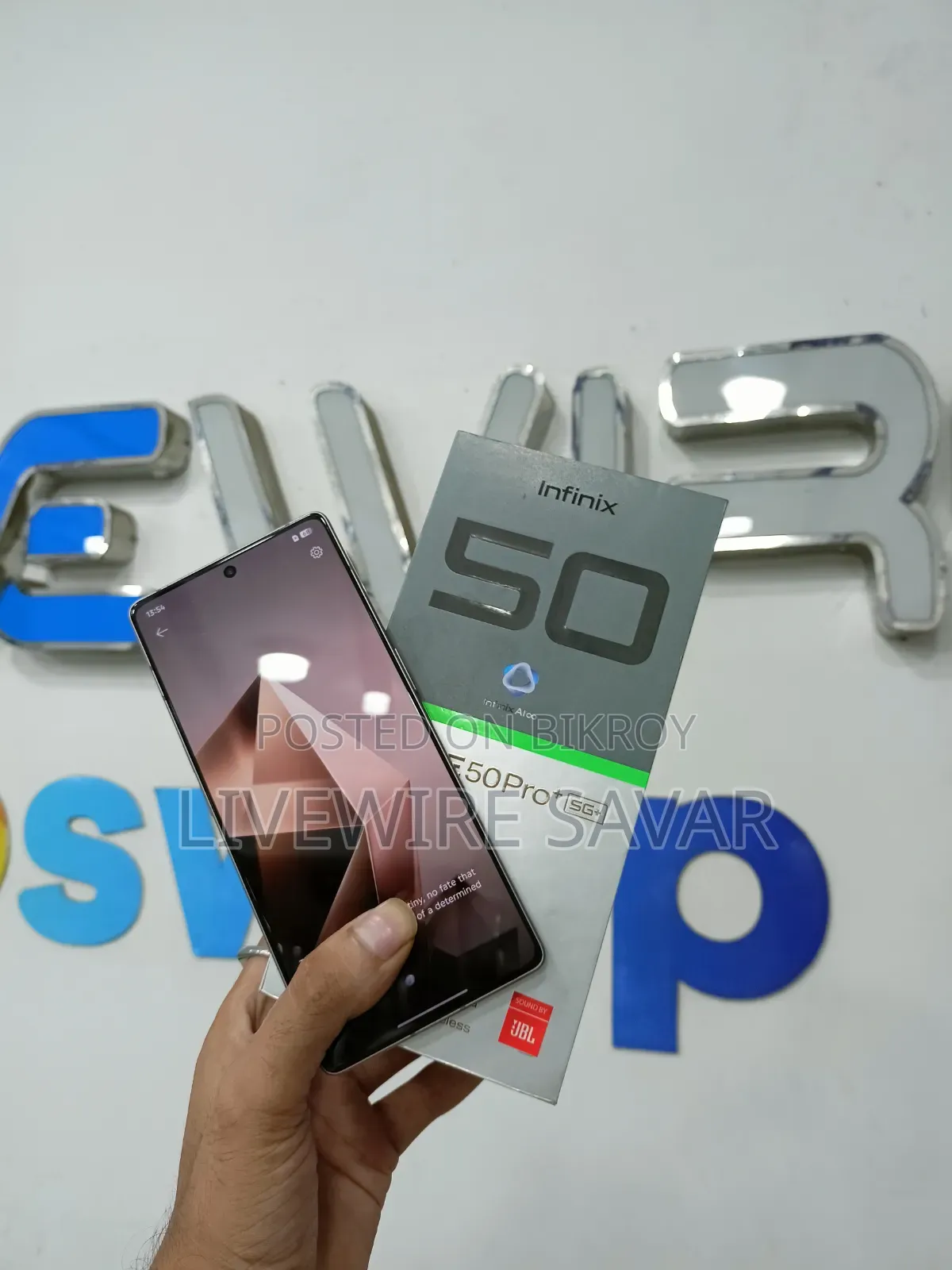 ইনফিনিক্স নোট ৫০ প্রো+ ২৫৬ জিবি গ্রে
