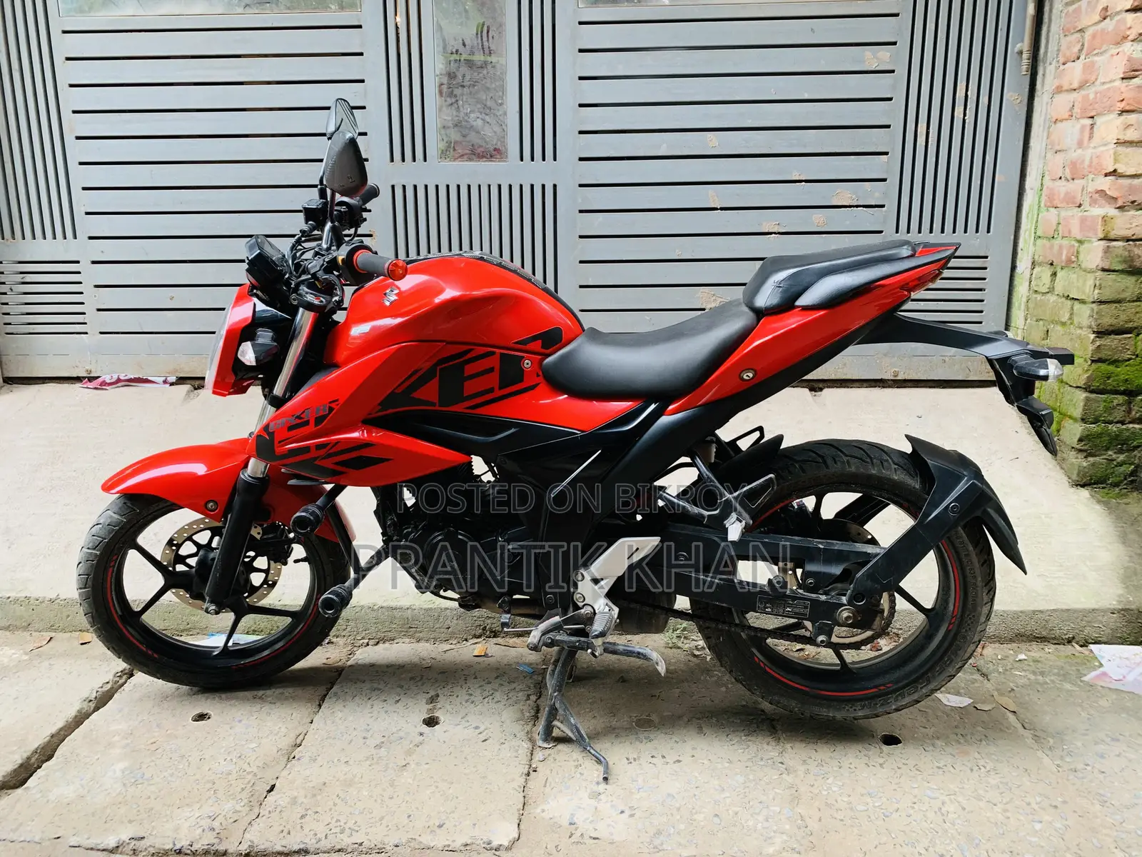Suzuki Gixxer 2022 Red