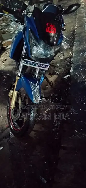 TVS Apache RTR 160 2V 2017 Blue