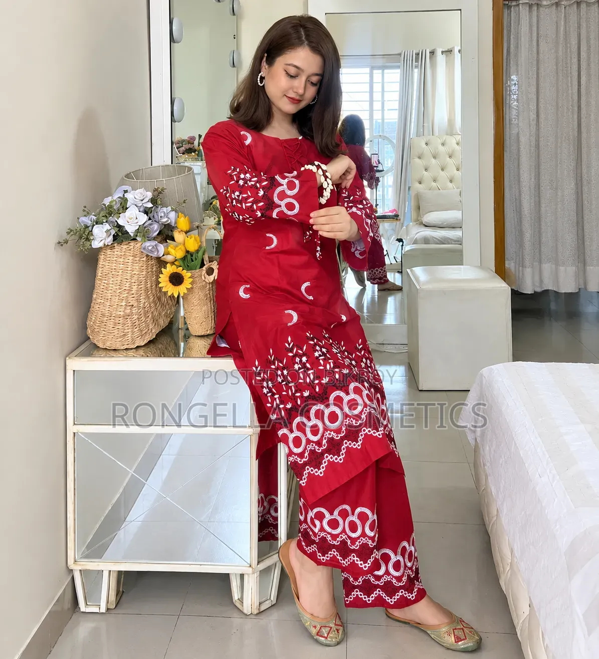 Unique Embroidered Co-Ord Set