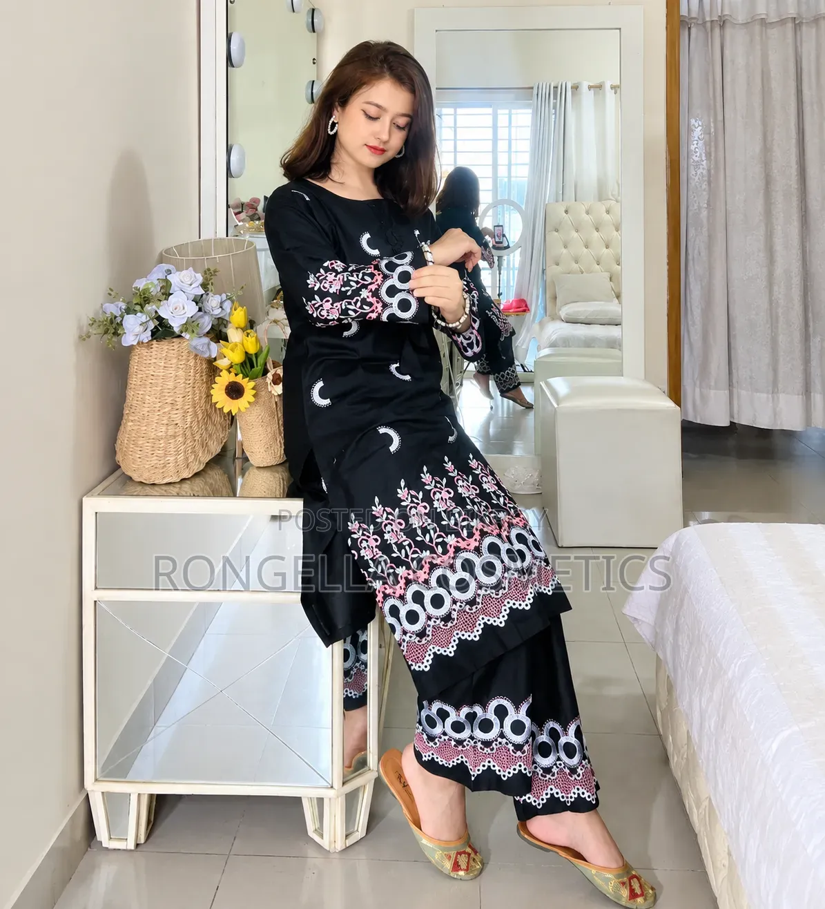 Unique Embroidered Co-Ord Set