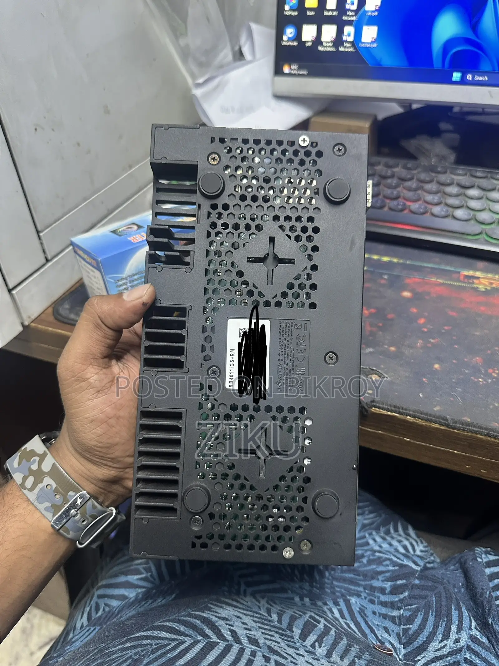 Mikrotik RB4011iGS+RM 10xGigabit Ethernet Rackmount Router
