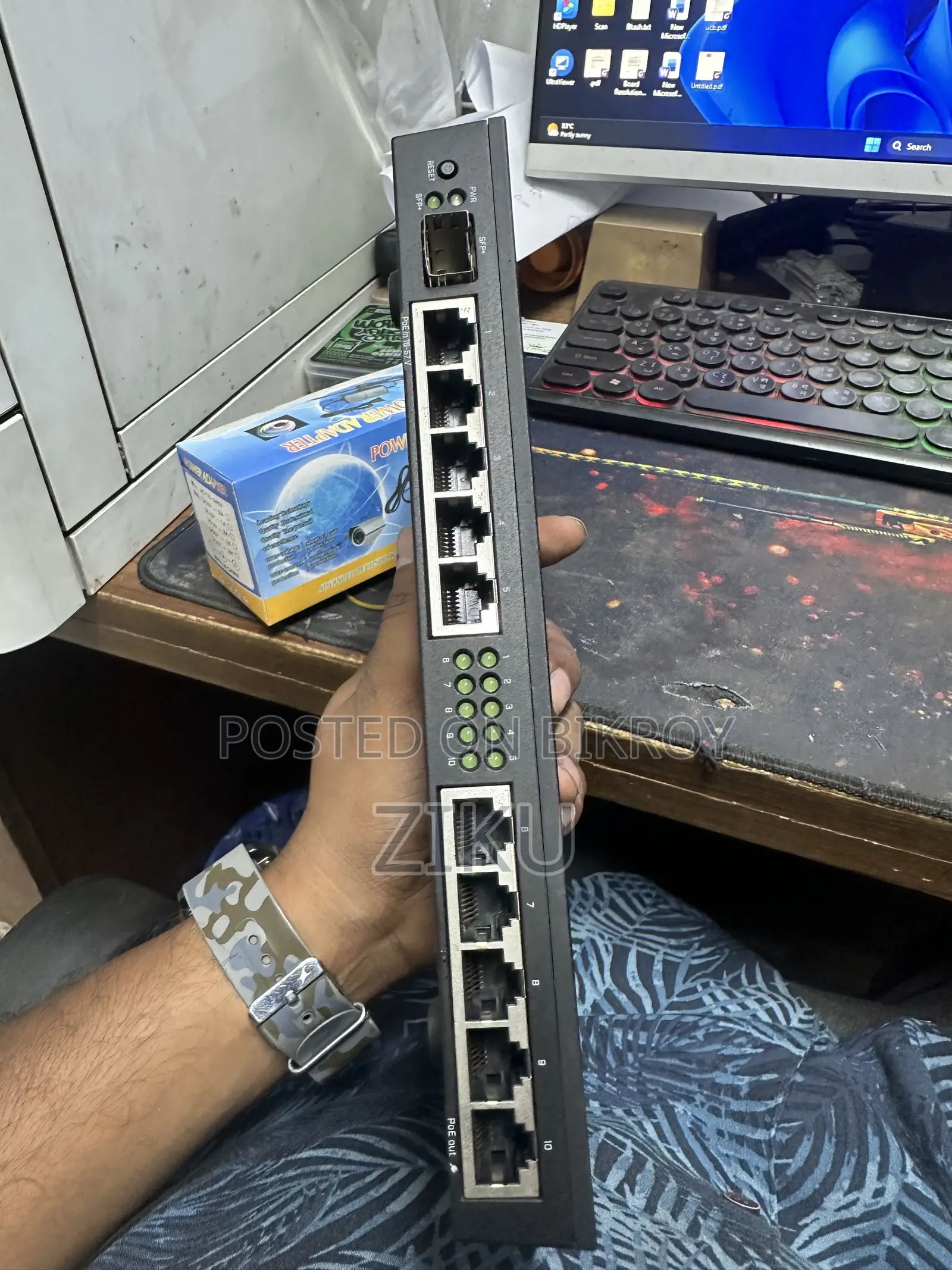 Mikrotik RB4011iGS+RM 10xGigabit Ethernet Rackmount Router