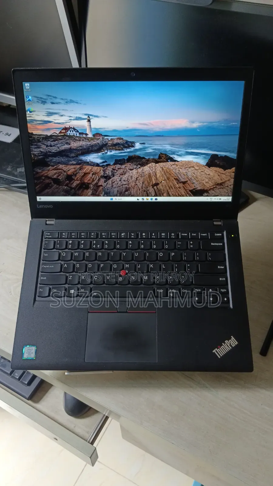 Laptop Lenovo ThinkPad T470p 16GB Intel Core i5 SSD 256GB