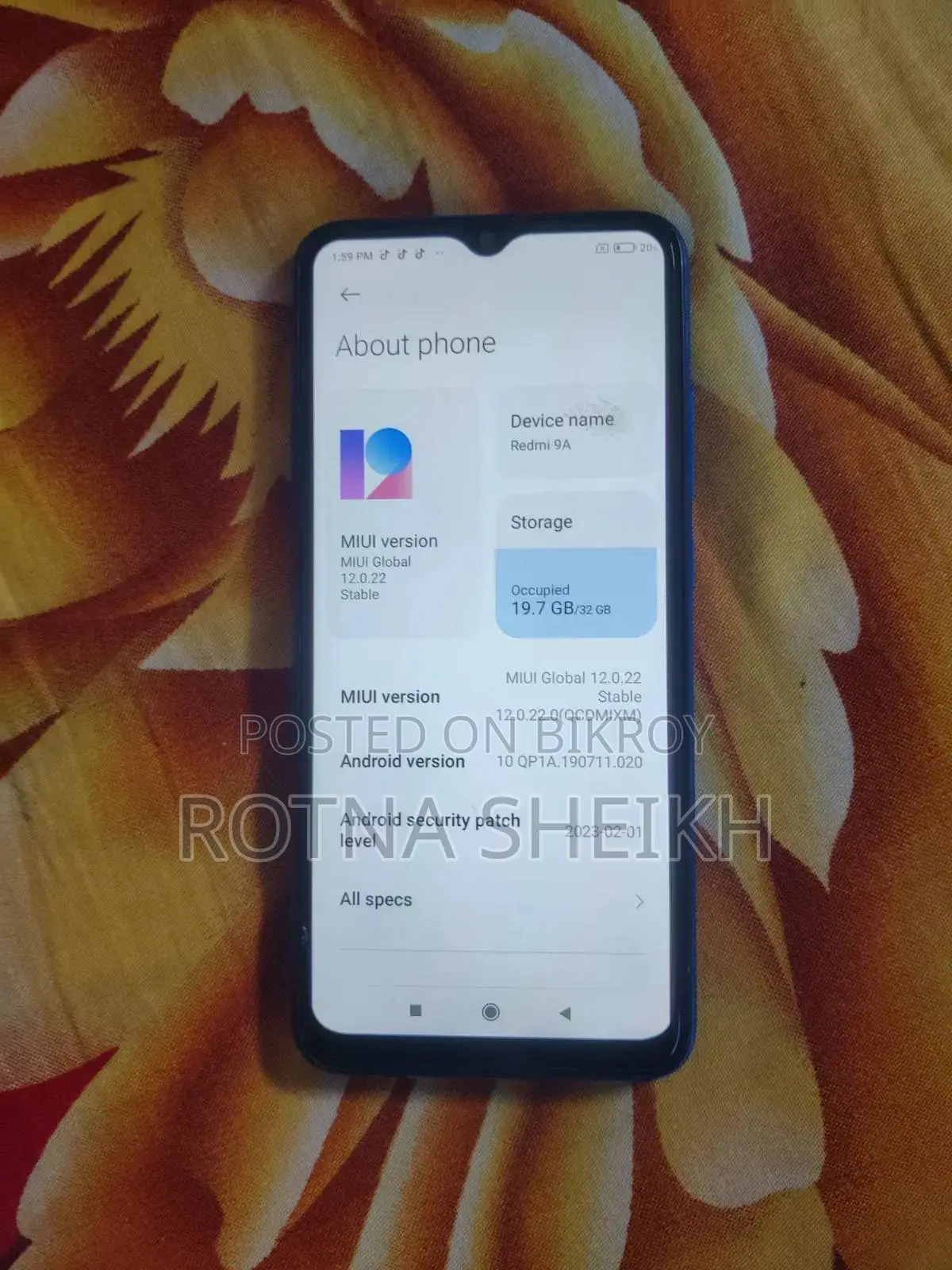 Xiaomi Redmi 9A 32 GB Blue