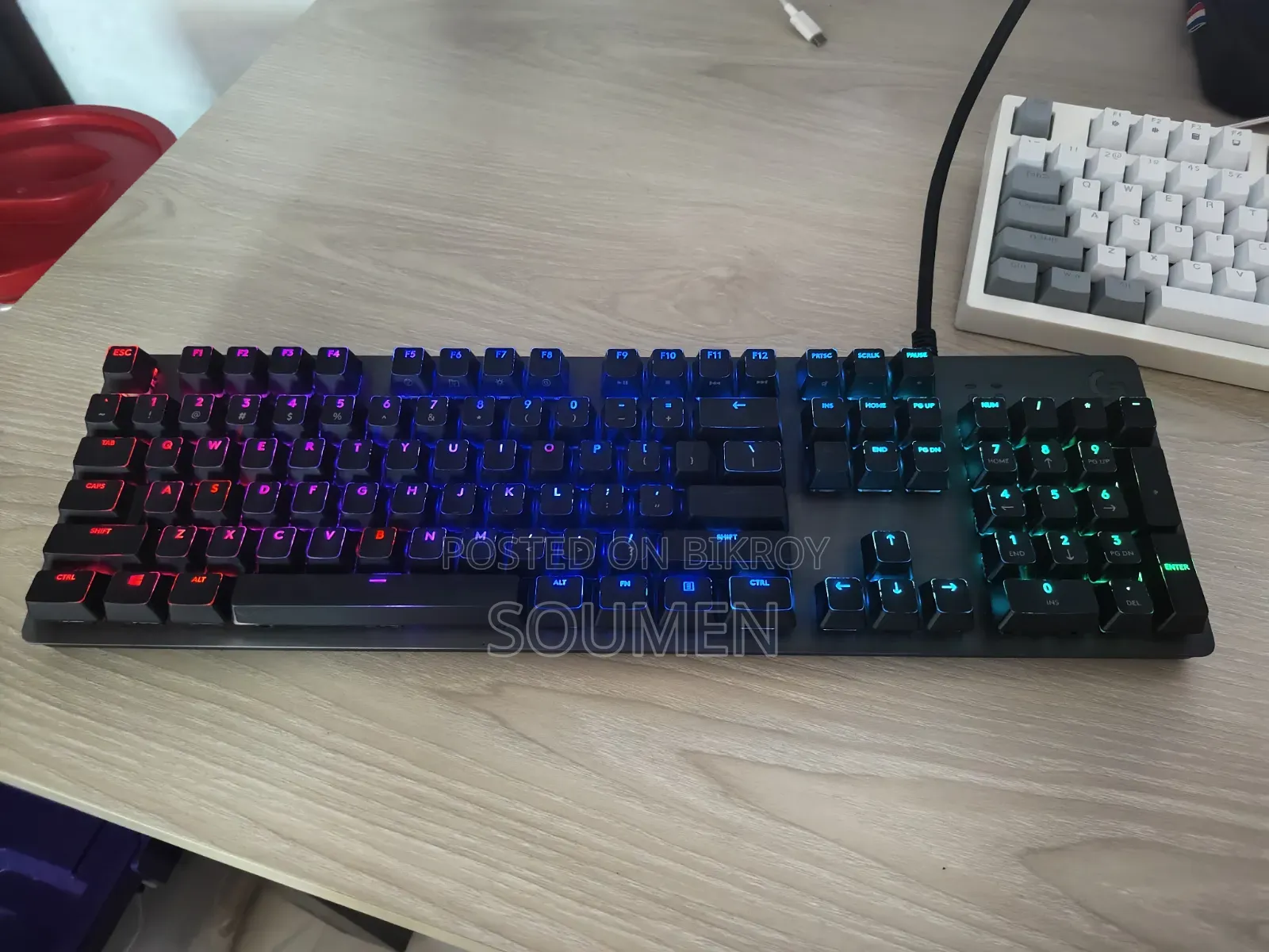 Logitech G512 Carbon RGB Mechanical Keyboard — GX Blue Switch