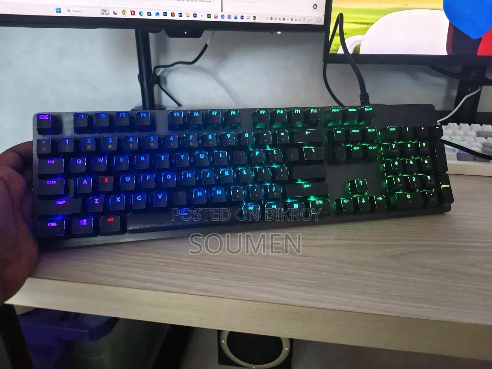 Logitech G512 Carbon RGB Mechanical Keyboard — GX Blue Switch
