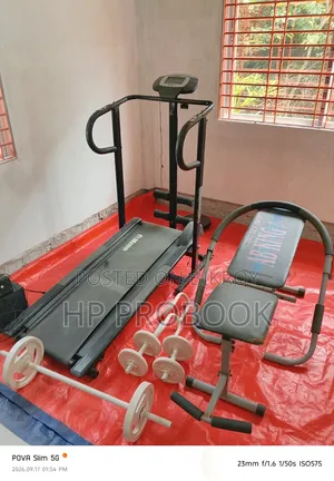 ১টি ট্রেডমিল
১টি এবি কিং প্রো
১জোড়া ১০কেজি ডাম্বেল
১টি ১২কেজি বারবেল
১জোড়া পুশআপ বার