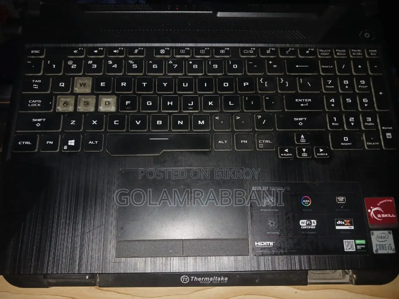 Laptop Asus TUF Gaming F15 24GB Intel Core i5 SSD 256GB