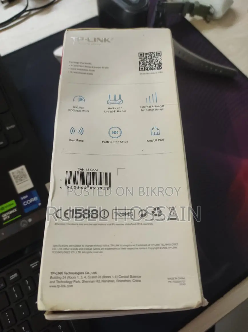 TP-Link RE355 AC1200Mbps Wi-Fi Range Extender