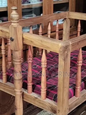 Wooden Baby Cradle