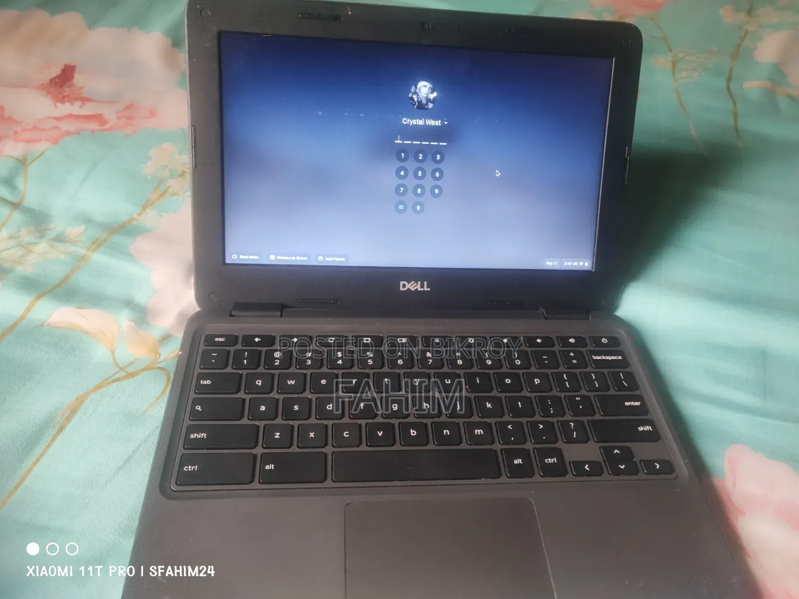 Laptop Dell 8GB SSD 256GB