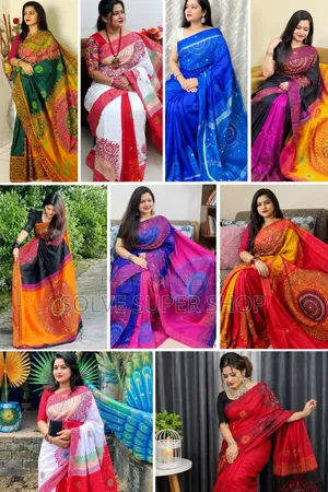 🌸 Nokshi Tangail – Premium Dhupian Silk Saree 🌸 Free Delivery