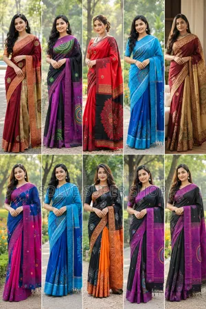 🌸 Nokshi Tangail – Premium Dhupian Silk Saree 🌸 Free Delivery