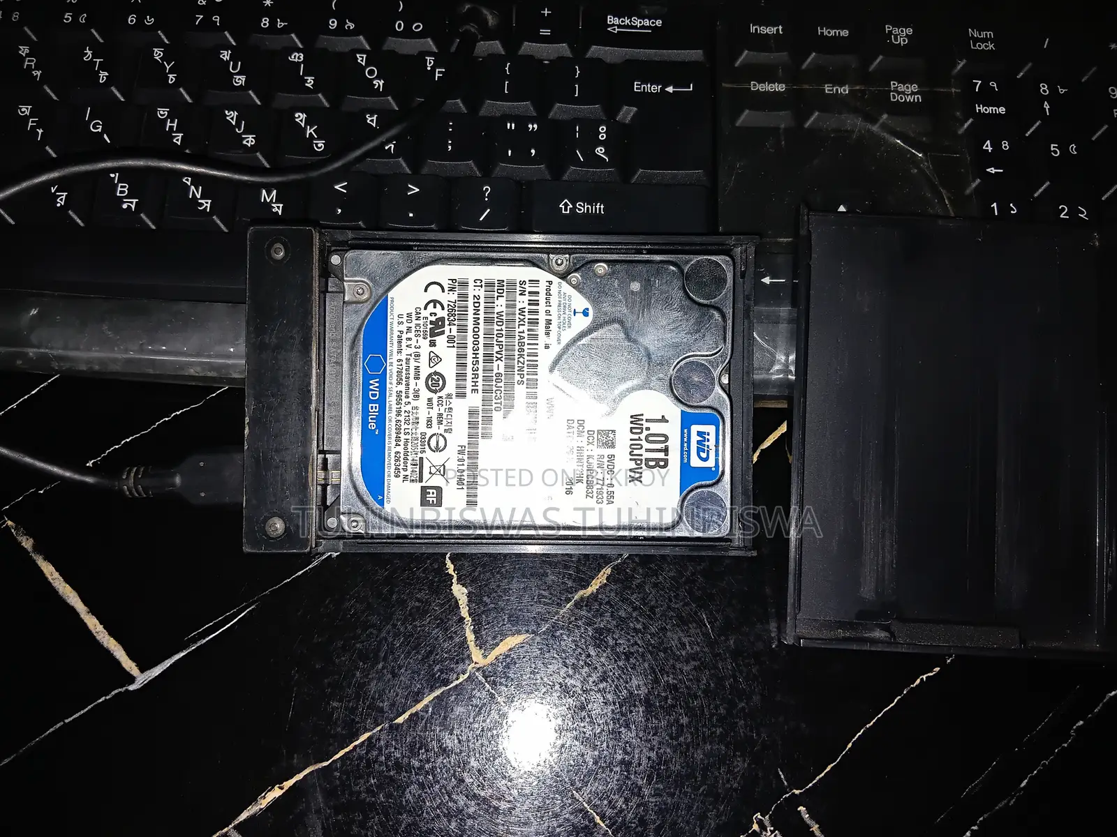 Hard Disk + HDD Enclosure for Sale