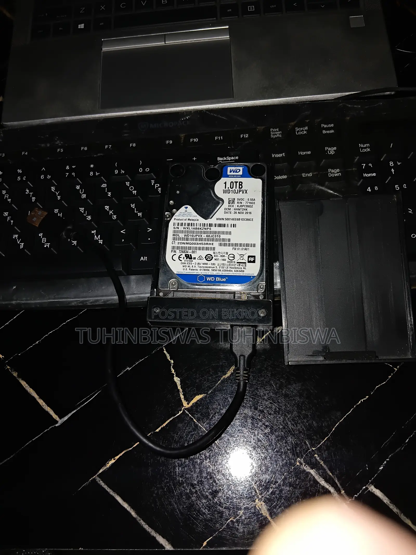 Hard Disk + HDD Enclosure for Sale