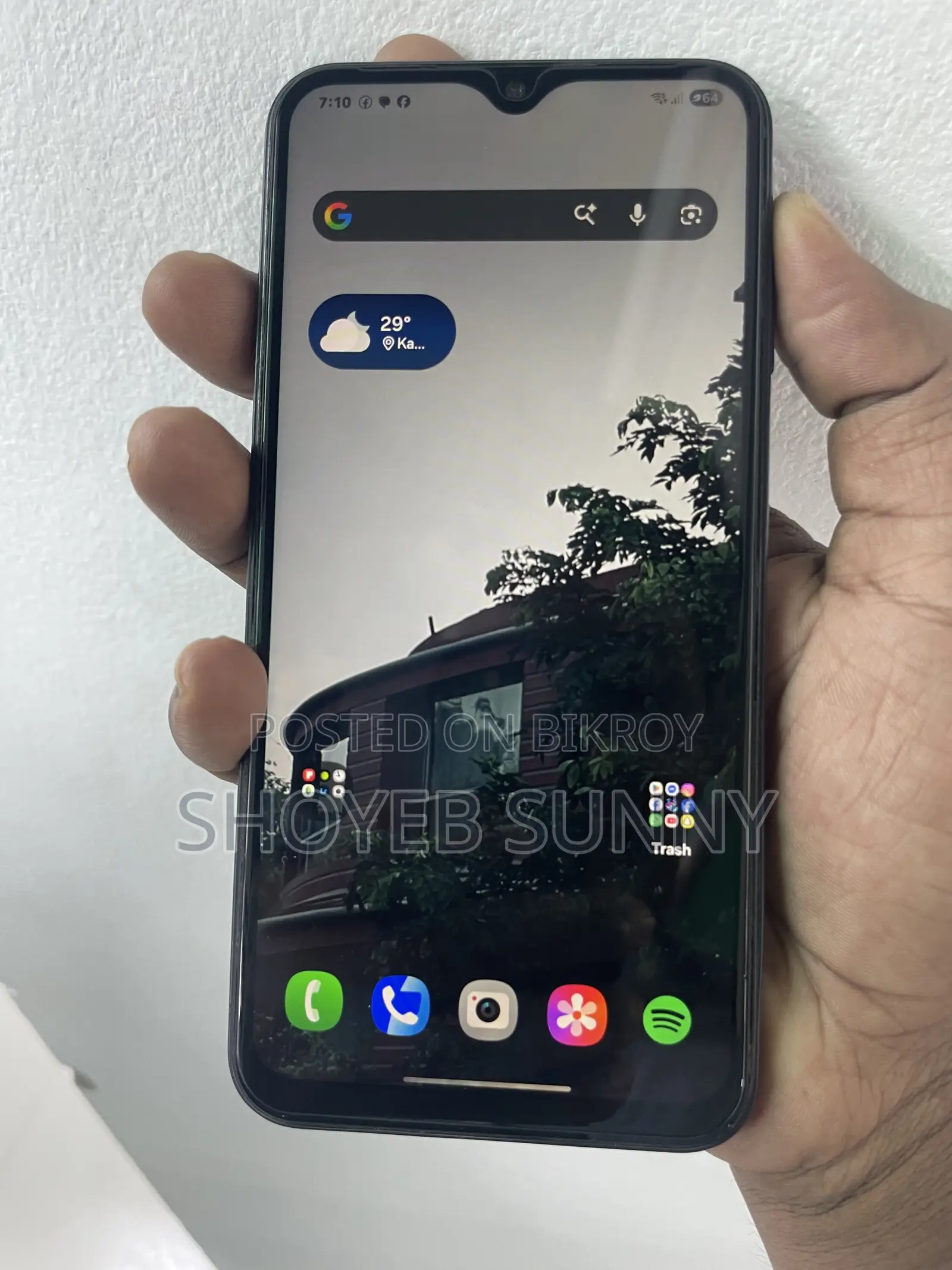 স্যামসাং গ্যালাক্সি এ১৫ ৫জি ১২৮ জিবি নীল