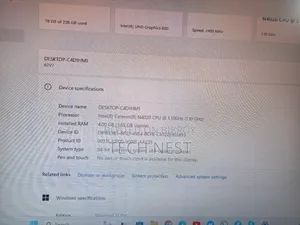 Laptop Lenovo IdeaPad 1 4GB Intel Celeron SSD 256GB