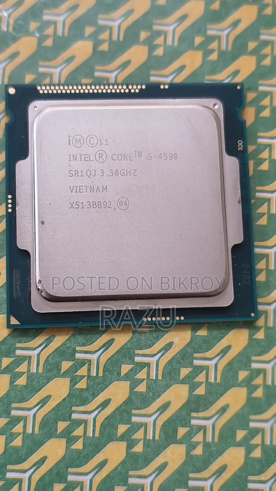 Intel CoreTM I5-4590 Processors 4 Gen