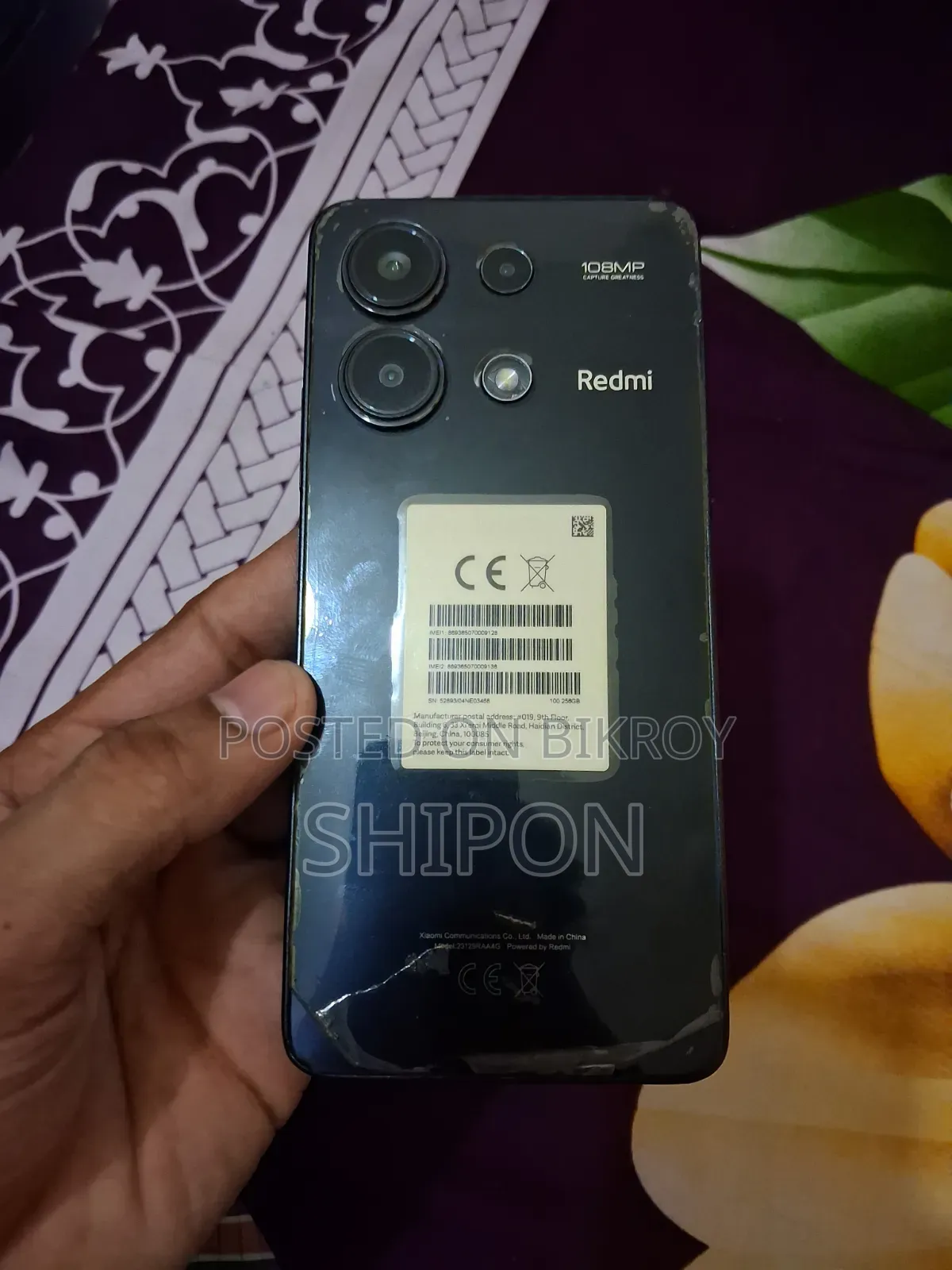 Xiaomi Redmi Note 13 256 GB Black