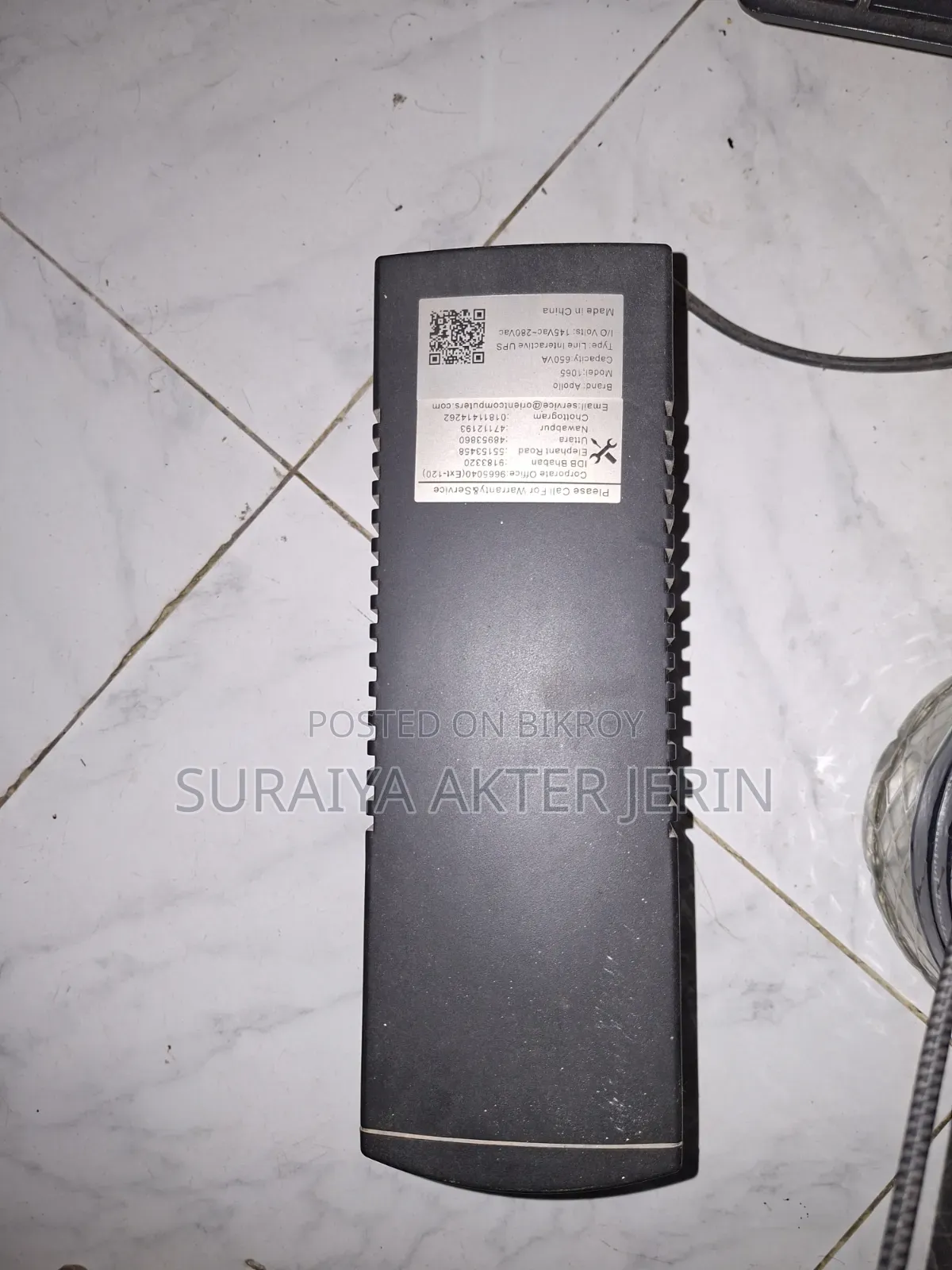 Apollo 650va 300w Ups