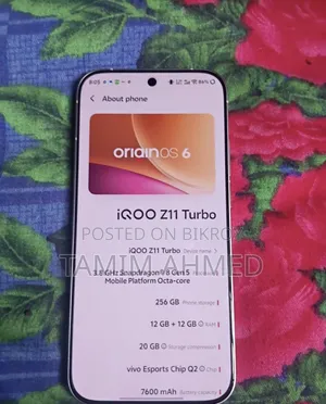 New iQOO 11 256 GB White