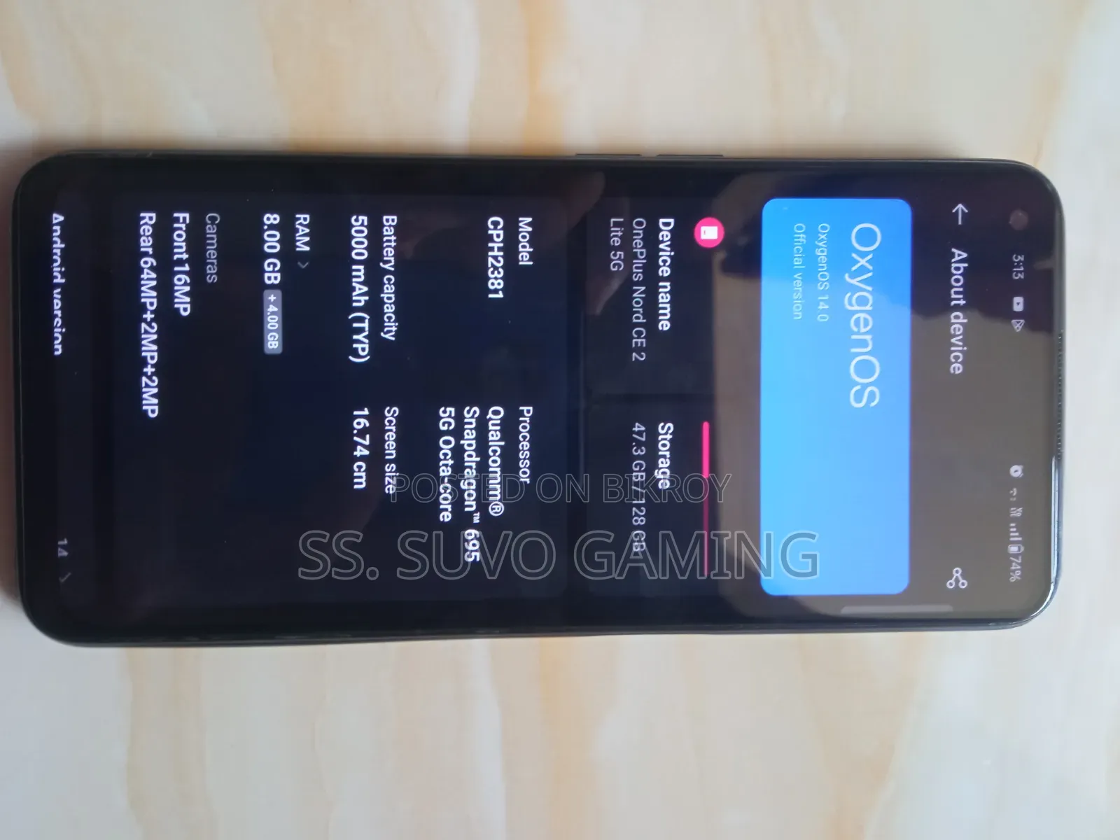 OnePlus Nord CE 2 Lite 5G 128 GB Black