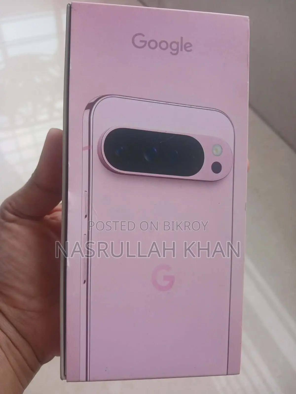 গুগল পিক্সেল ৯ প্রো এক্সএল ২৫৬ জিবি গোলাপি