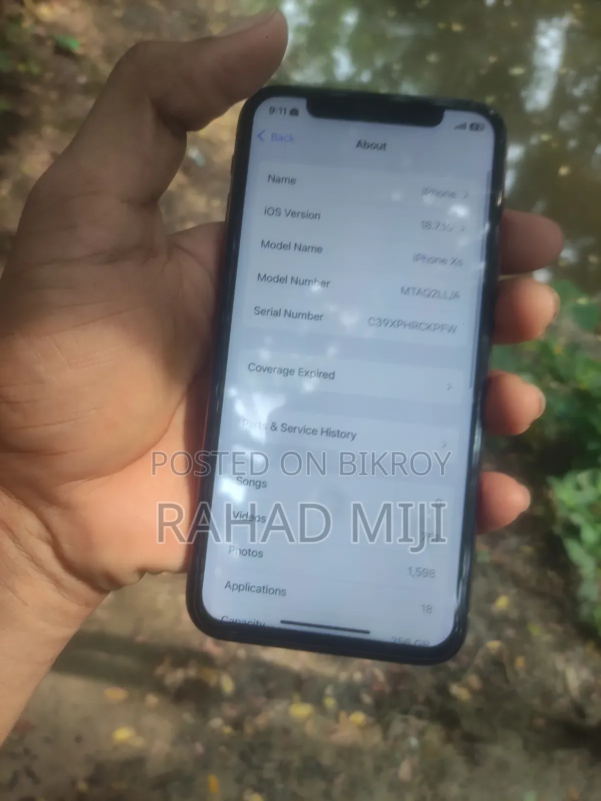 Apple iPhone XS 256 GB White