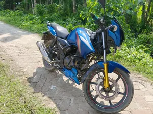 TVS Apache RTR 160 2V 2018 Blue