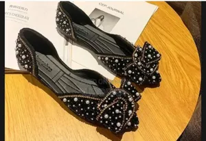 Black Slipper Shoes