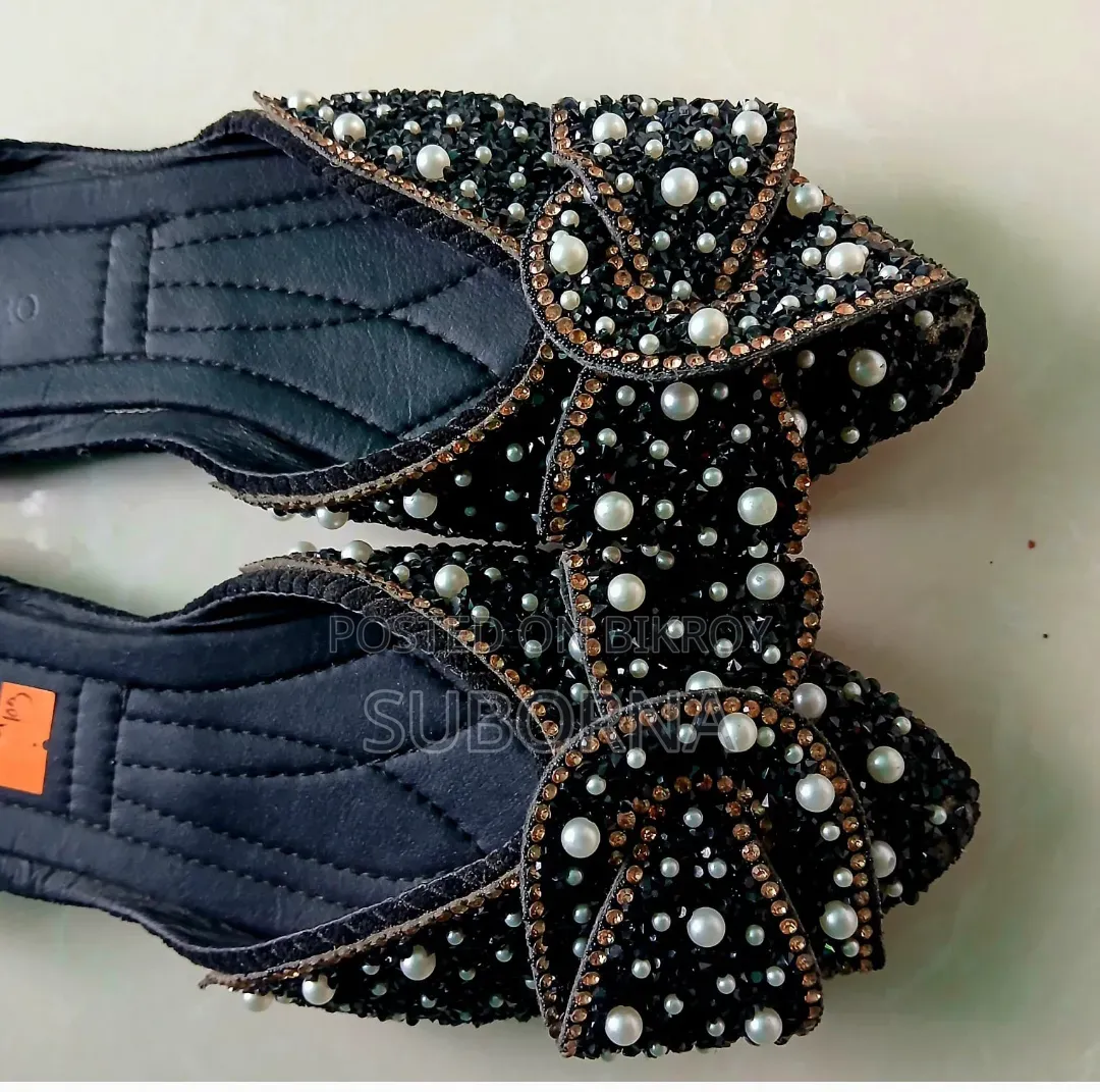 Black Slipper Shoes