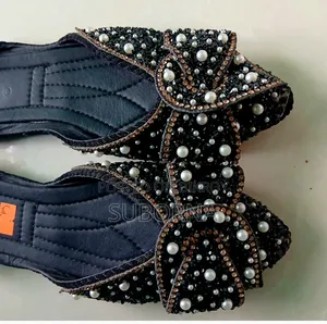 Black Slipper Shoes