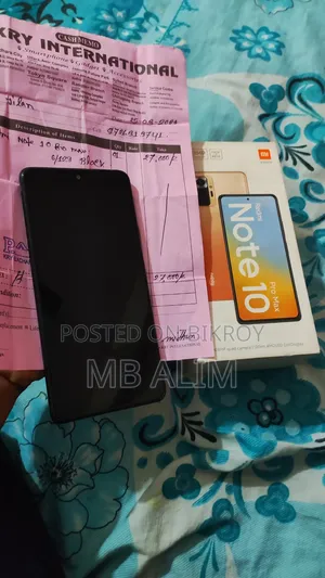 Xiaomi Redmi Note 10 Pro Max 128 GB Black