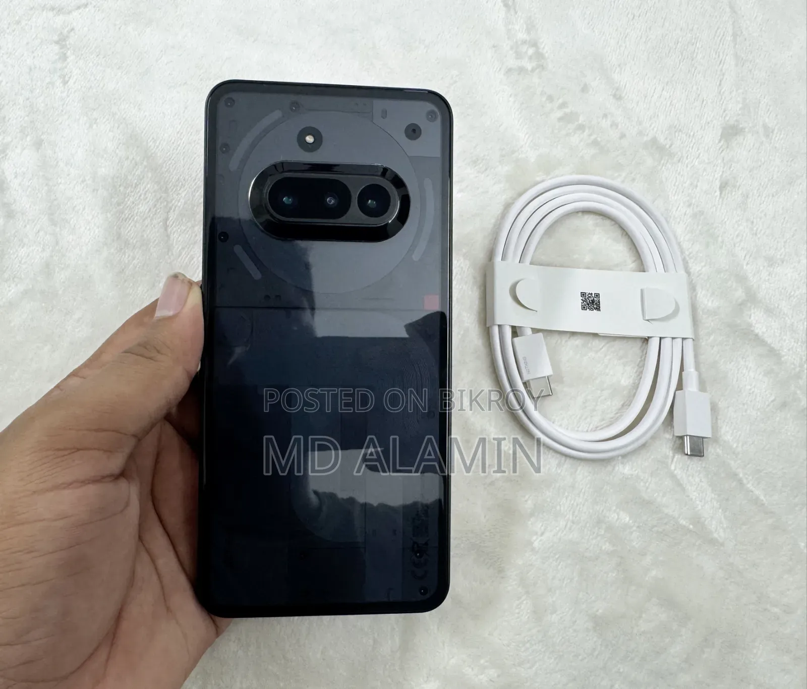 নাথিং ফোন ৩এ ২৫৬ জিবি কালো