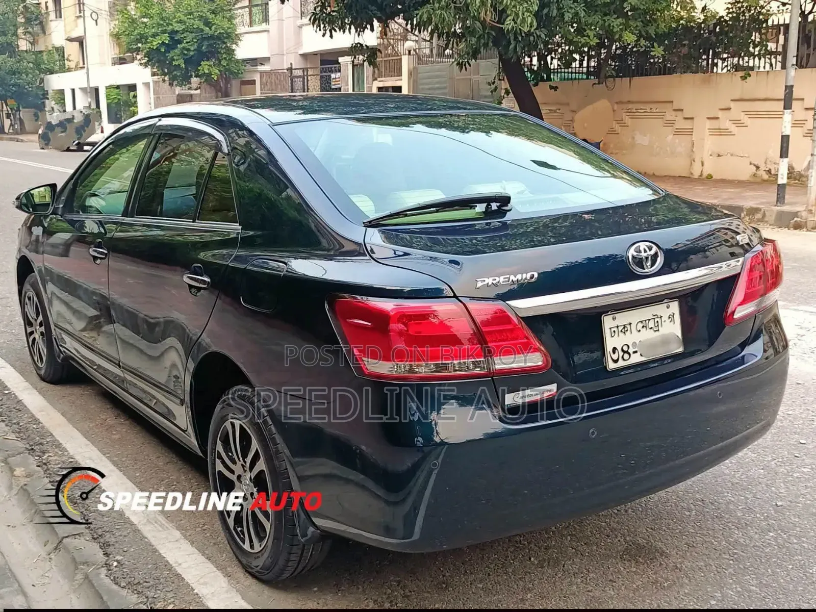 Toyota Premio 2017 Blue