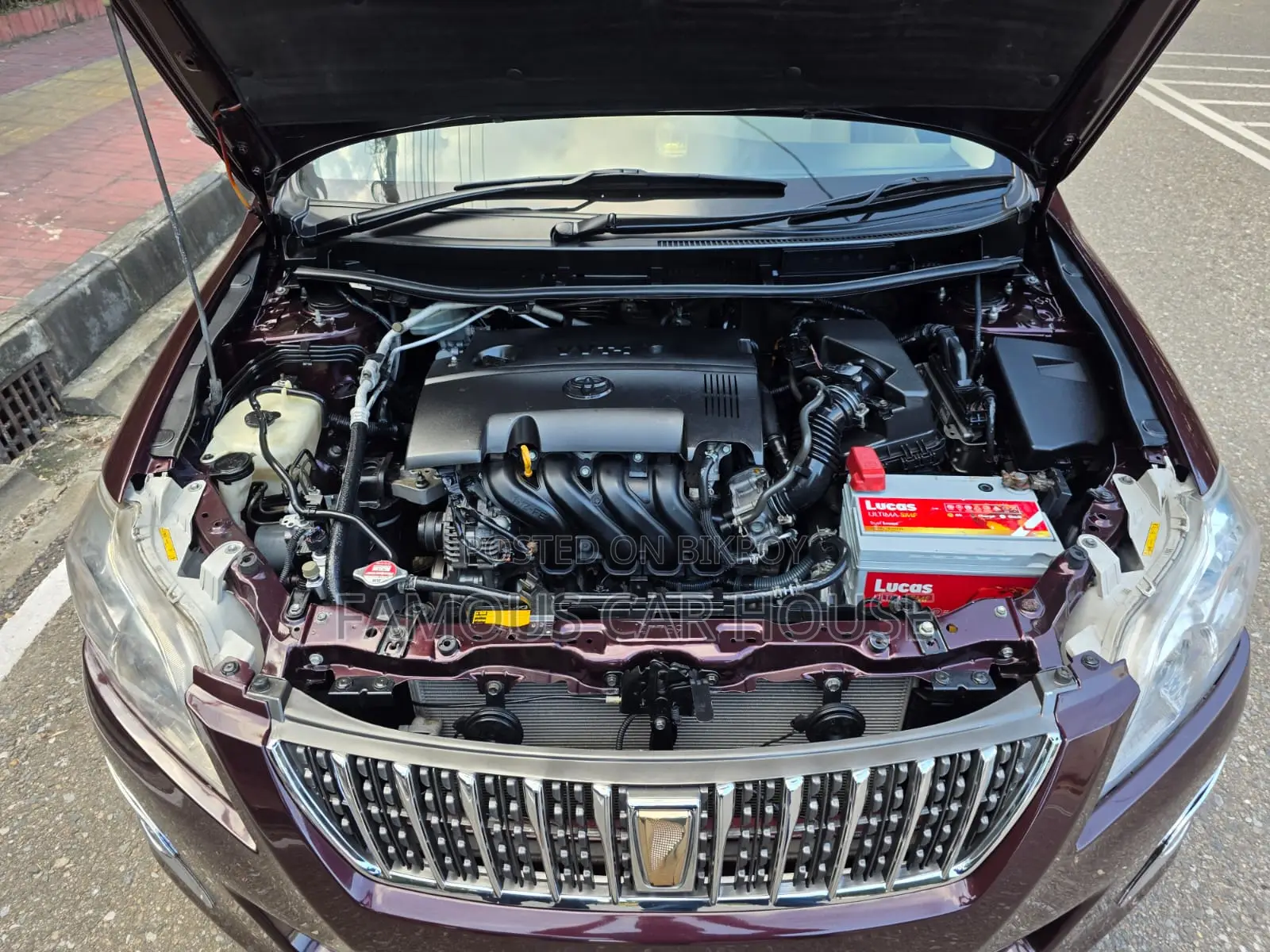 Toyota Premio 1.5 Front-Wheel Drive 2015 Maroon