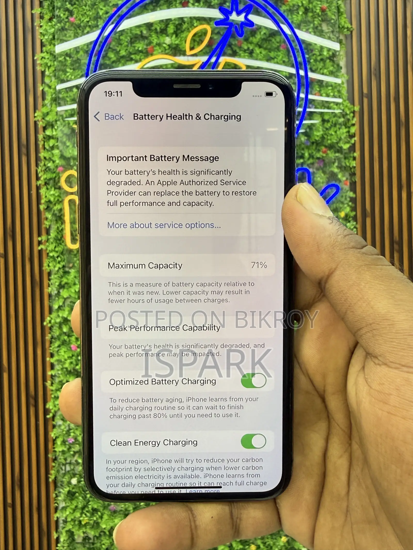 Apple iPhone X 256 GB Black