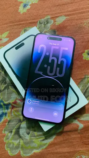 অ্যাপল আইফোন ১৪ প্রো ম্যাক্স ২৫৬ জিবি কালো