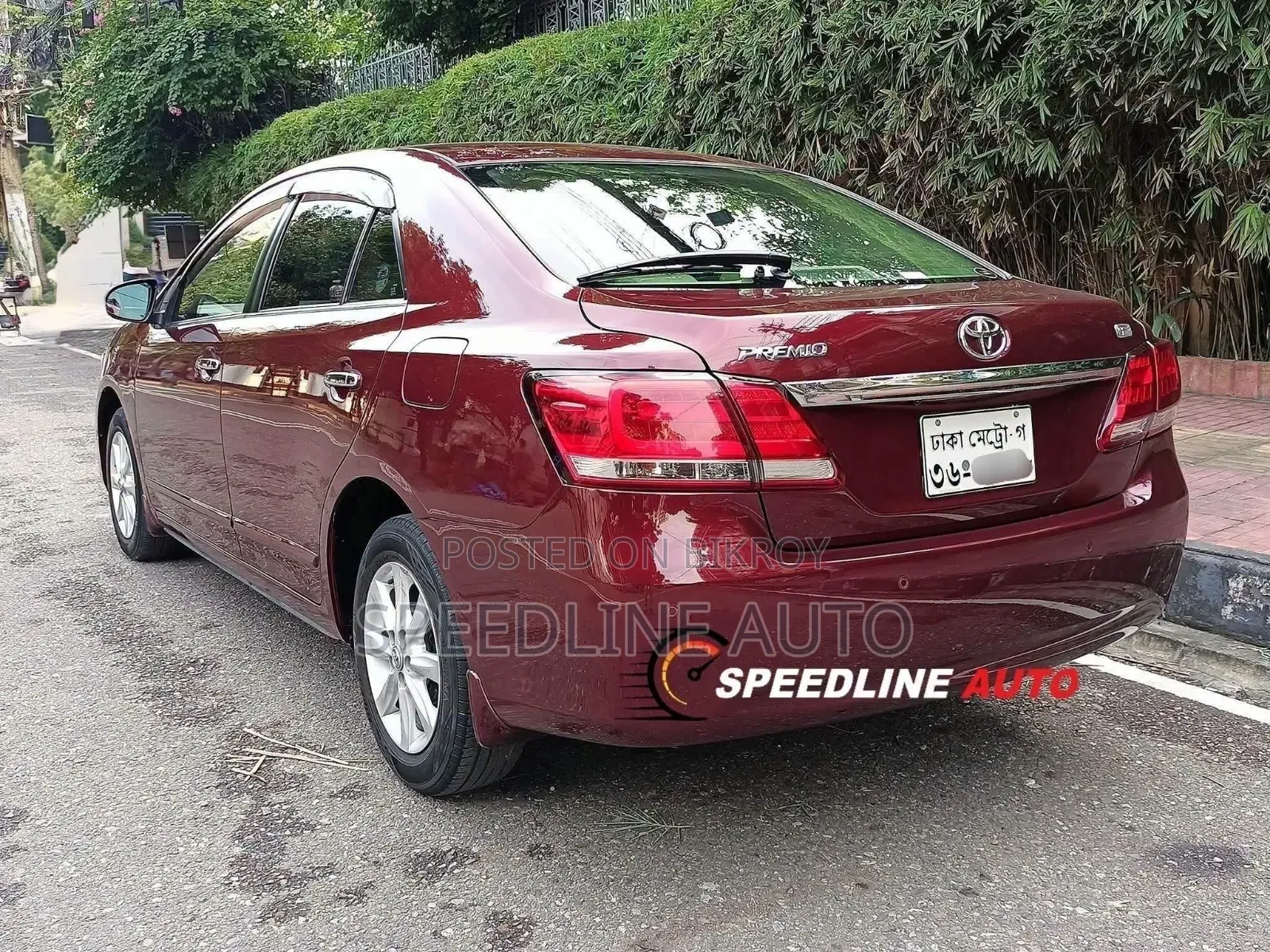 Toyota Premio 2019 Maroon