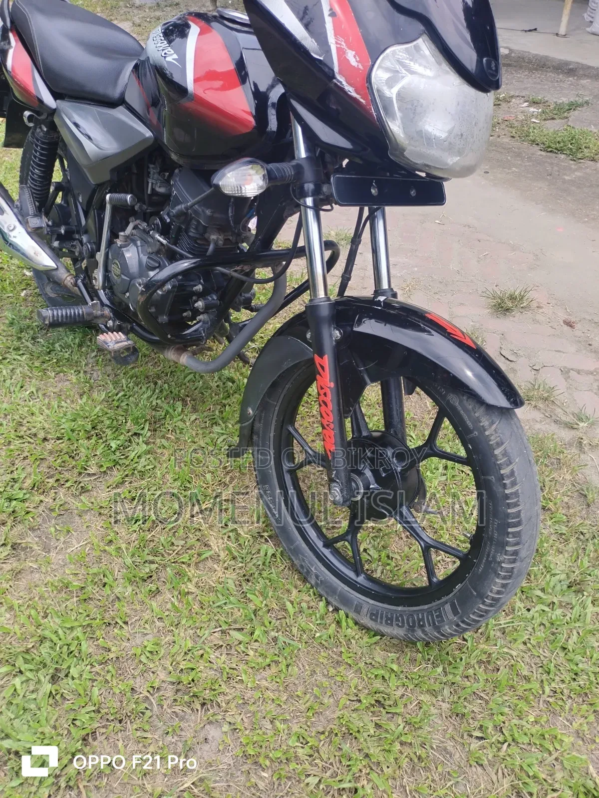 Bajaj Discover 110 2019 Black