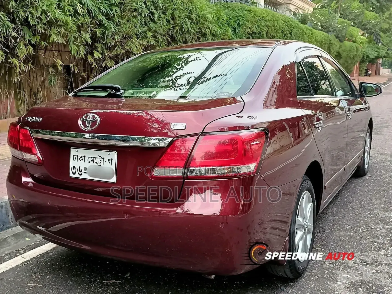 Toyota Premio 2019 Maroon