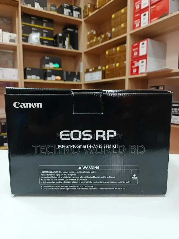 Canon EOS RP Mirrorless Camera With 24-105mm F/4-7.1 IS STM Lens