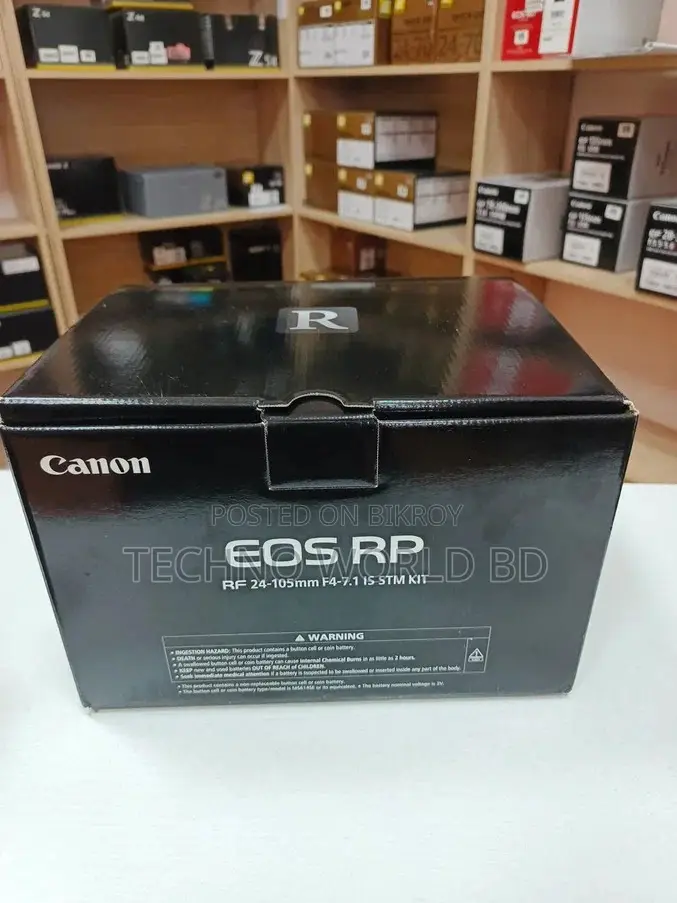 Canon EOS RP Mirrorless Camera With 24-105mm F/4-7.1 IS STM Lens