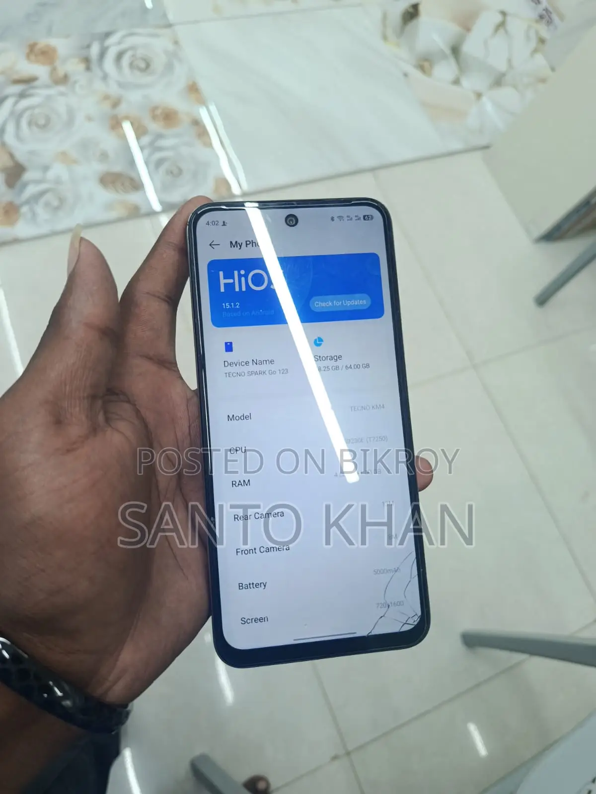 Tecno Spark Go 128 GB White