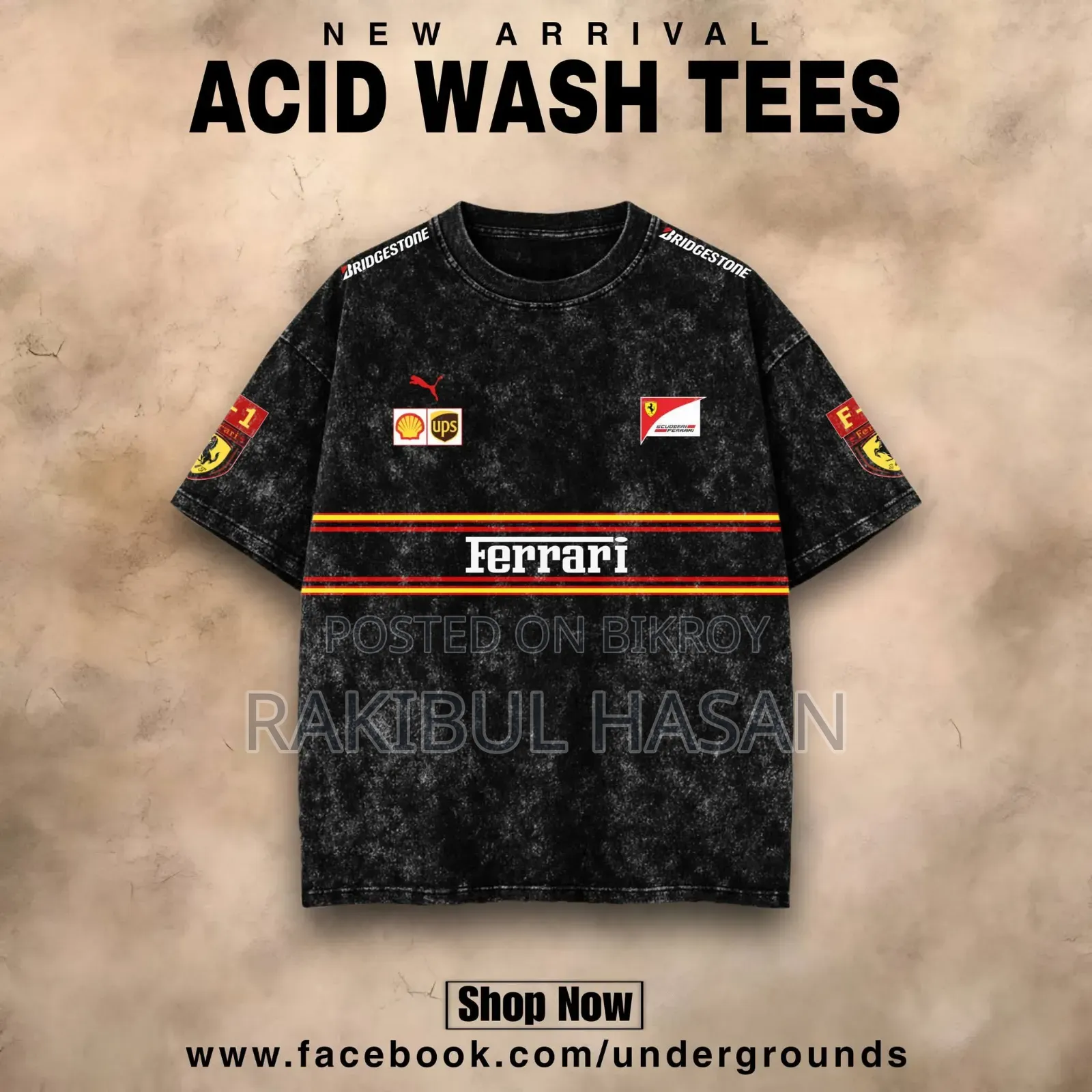 Drop Shoulder T Shirt
