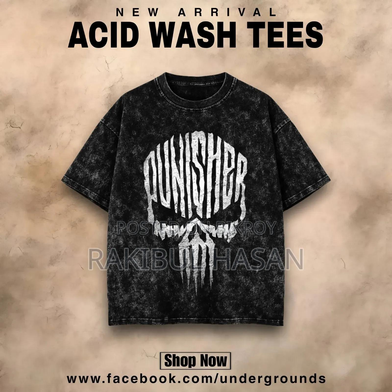 Drop Shoulder T Shirt