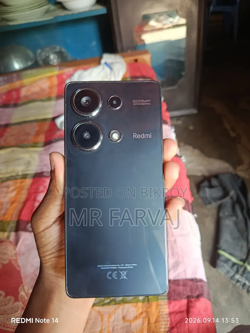 Xiaomi Redmi Note 13 Pro 256 GB Black