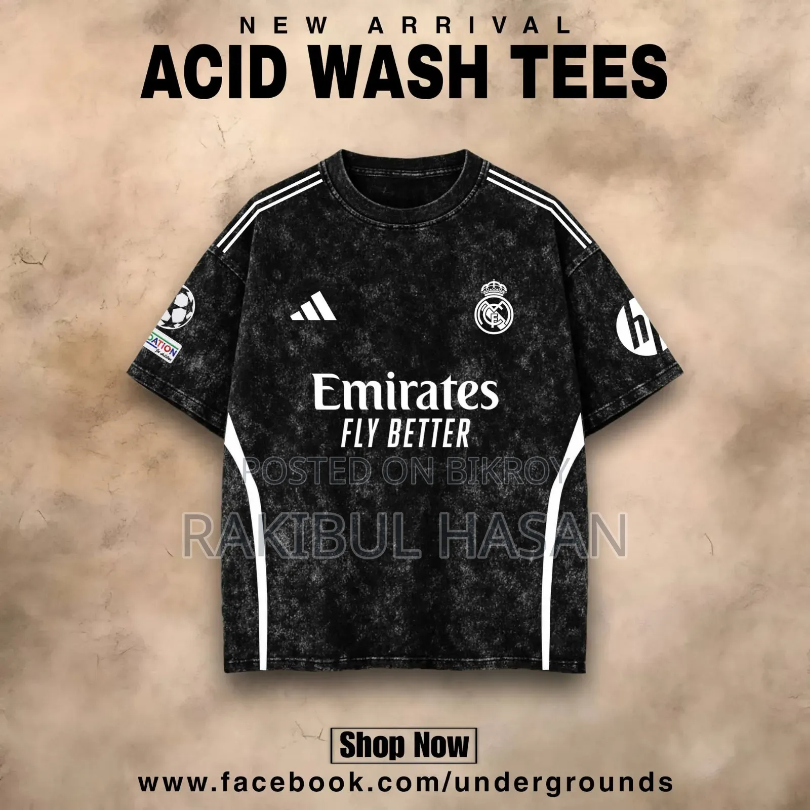Drop Shoulder T Shirt