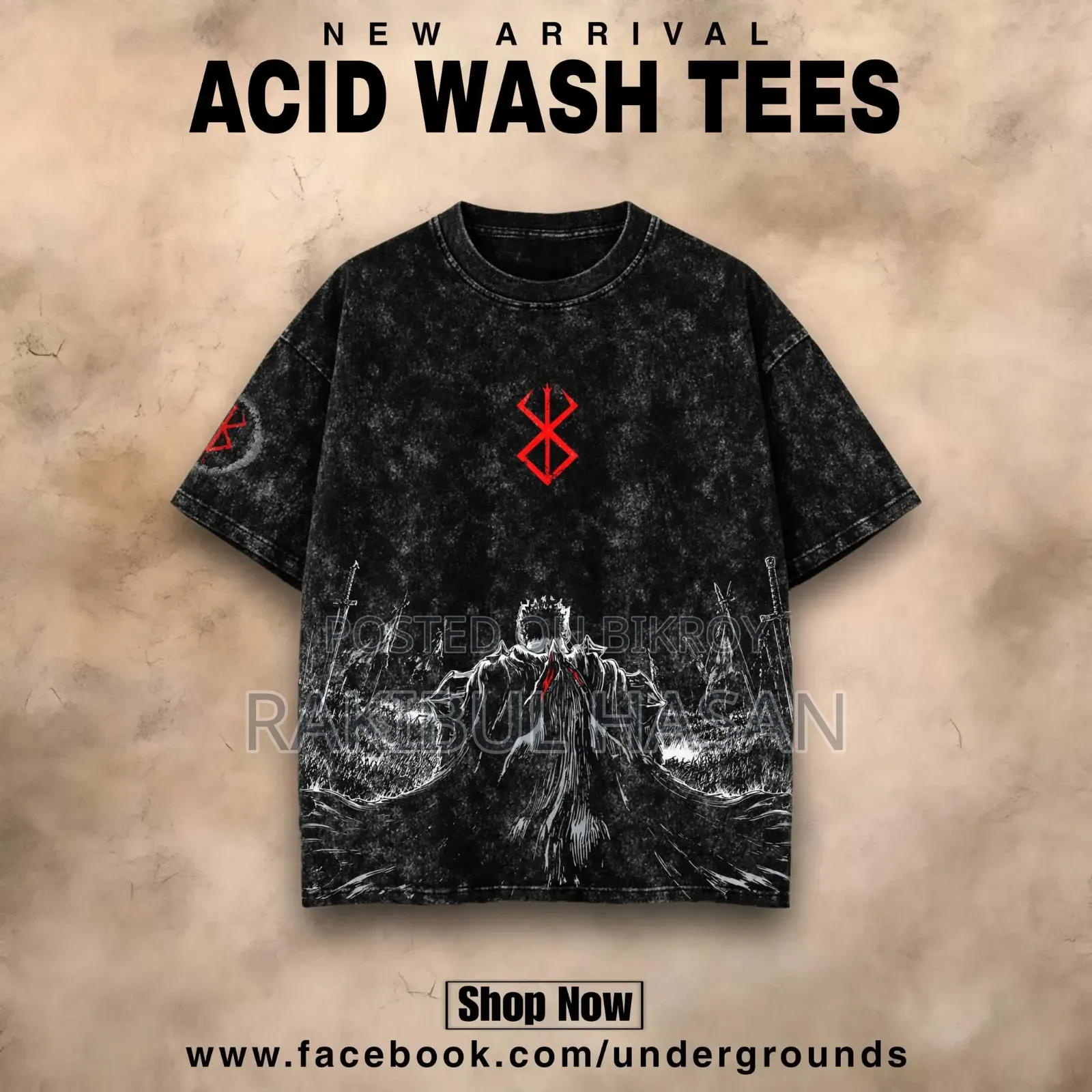Drop Shoulder T Shirt